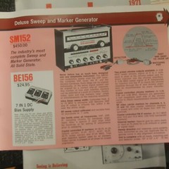 Electronics Literature lot Leader Seacore Audiotex Trigger