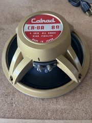 Vintage Calrad 8” Hi-Fi Speaker – 8 ohm – Model CR-8A