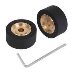 Pair of Pinch Roller Replacement For Pioneer RT-909/901 Reel to Reel Tape Deck
