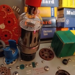 One(1) TV7D/U Tested Good 1972 AMPEREX 6146B / 8298A Guaranteed TUBE