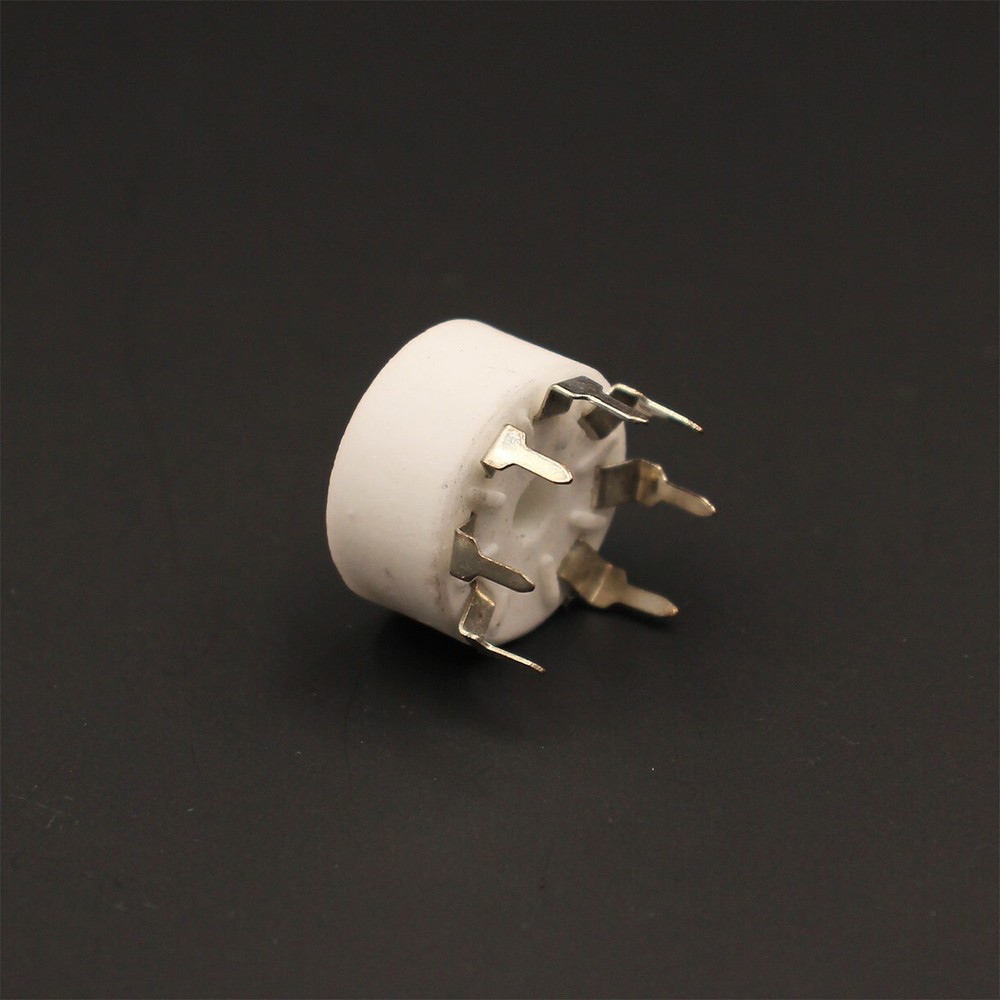 10pcs 7Pin Miniature button socket E7-1 for 6J1 1A2 6X4