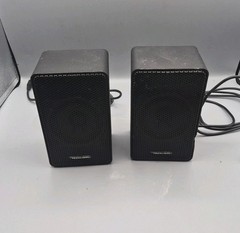 Vtg Realistic Minimus 3.5 Speakers 15W Input 8 Ohms 40-1996A Untested 3.5″ X 5″