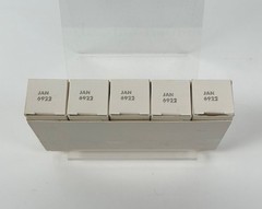 5 NOS Philips ECG JAN 6922 Vacuum Tubes / 8739 AFH — KT