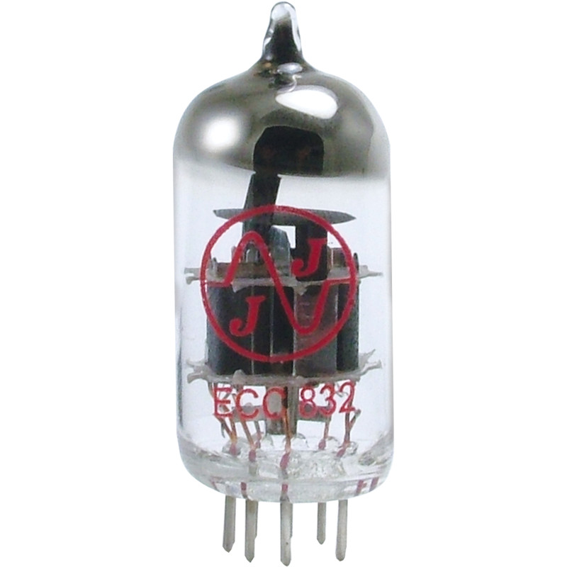 Vacuum Tube, 12DW7 / ECC832, JJ Electronics, Dual Triode, Standard Pins, Preamp