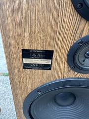 Vintage Pioneer 150W 3-Way Speaker system CS-K535 150W Japan & USA 36″ WORKING!