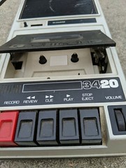 Vintage CALIFONE tape player recorder 3420 untested