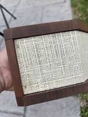 Pair of Vintage Microstatic Micro Acoustics MS-1 External Tweeters Wood Case