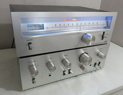 PIONEER 2PC SA-6500 INTEGRATED AMP + TX-6500 TUNER RECAPPED PRO SERVICED + LED’s