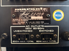 Marantz Model 2220B Stereophonic AM/FM Stereo 20 WPC Receiver Open Box