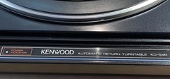 Kenwood KD-54R Vintage Direct Drive Vinyl Audiophile Turntable Tested Working
