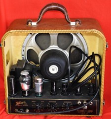 VINTAGE GIBSON EH-150 AMPLIFIER CIRCA 1941-1942 AEROPLANE TWEED COVERING