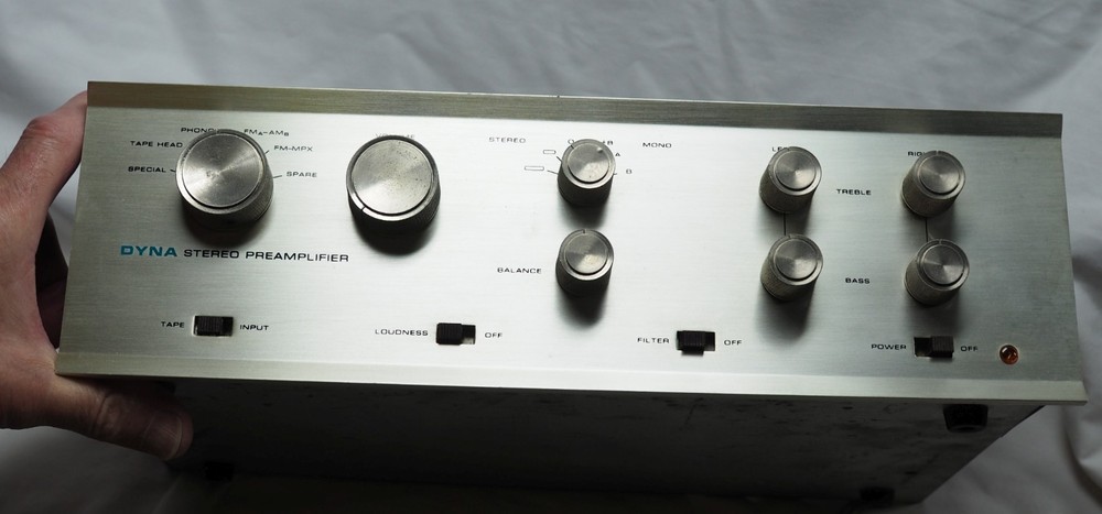 Dynaco (Dyna) PAS tube preamp, UNTESTED, for parts or repair,pretty clean inside