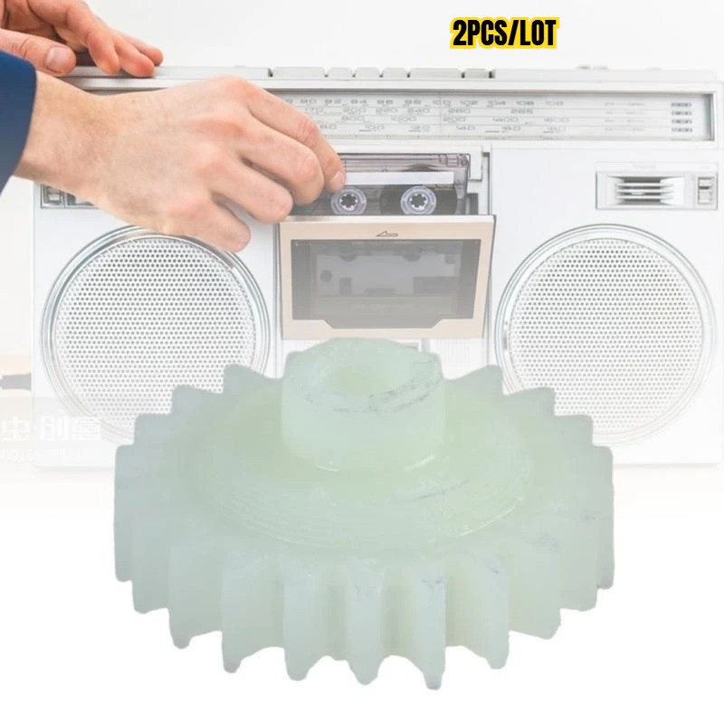 2PCS/LOT Quick Forward Rewind Gear for Sharp RT-3388a RT-4488 Tape Deck