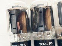 TUNG-SOL 6L6GC STR Vacuum Tubes 3pcs Mixed Lot 2x Russia 1x USA Tested