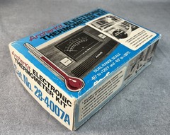 VINTAGE Archerkit Indoor/Outdoor Electronic Thermometer Kit 28-4007A
