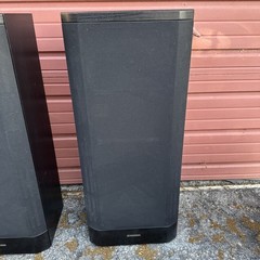 Pioneer CS-R580 3-Way Wood Floor Speakers Black Pair Tested