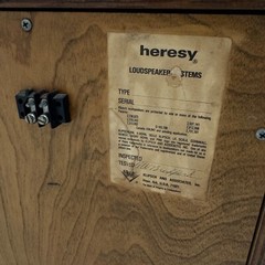 Vintage Pair of Rare Klipsch Heresy Loud Speaker System + Video