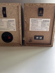 2 Vintage Pioneer CS-X300-Q + 1 Cs-x500-Q Surround Speakers Book Shelf Tested