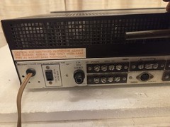 Vintage Fisher 800-T AM/FM Stereo Receiver 800T Tested Working For Parts Repair