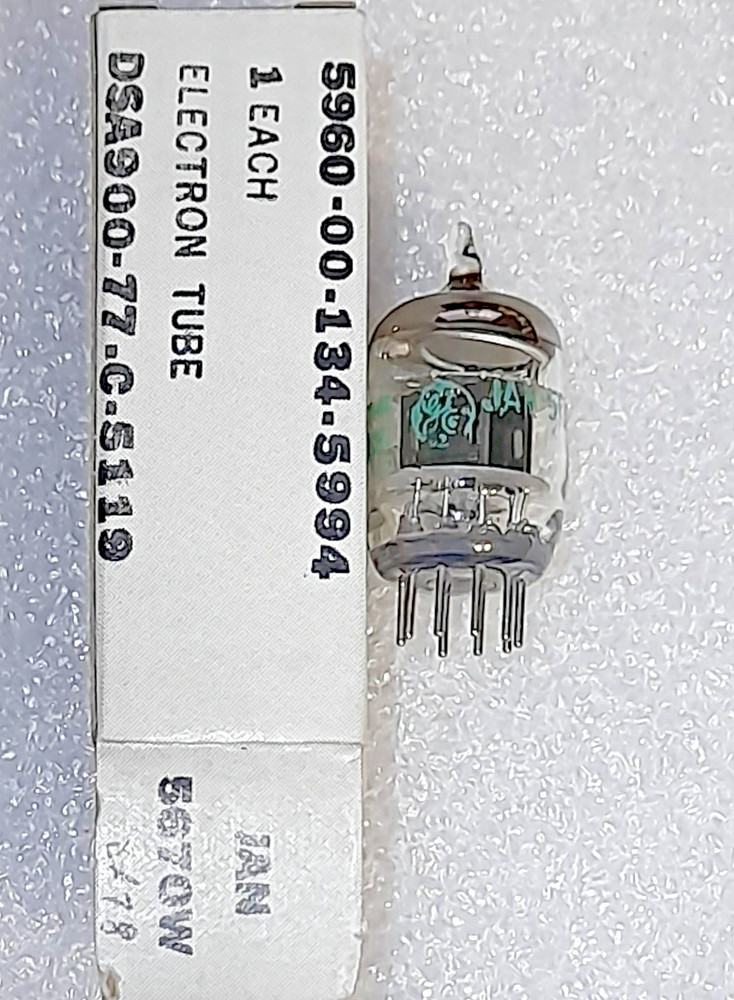 JAN 5670W GE NOS Vacuum Tube, TV-7D Tested – will combine shipping