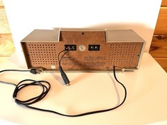 60s or 70s? Iconic Working Panasonic RE-7392 FM-AM FM Stereo Table Radio