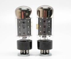 2X – Realistic Lifetime – GE Fat Bottle 6CA7 EL34 Vacuum Tubes — KT1