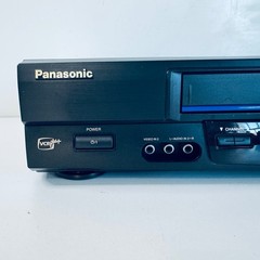 PANASONIC VCR VHS Player w/Remote Control & AV Cord PV-V4611 *Tested/Working*
