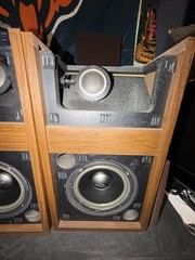 Rare Vintage Micro-Acoustics FRM-3 Vari-Axis Bookshelf Speakers! See Video!