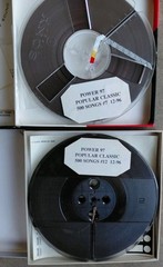 ​2 Vintage 7 Inch Reel to Reel Tapes Maxell LN 35-90 Sony PR-150 Open Reel Media
