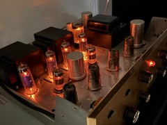 HH Scott 222c Amplifier With Scott Metal Case In Working Condition – Tested