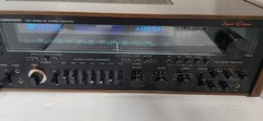 Kenwood Super Eleven High Speed DC Stereo Monster Receiver 125W Working NEW CAPS