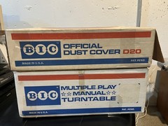 Vintage 1976 BIC 960 Record Player: Turntable w ADC Cart: Plug & Play Phonograph