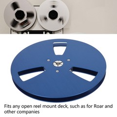 1/4 7 Inch Empty Tape Reel Durable Opener For Reel To Reel Players Aluminum NEW