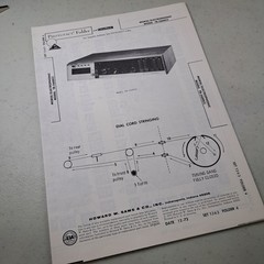 MORSE/ELECTROPHONIC Manual TR-5600CC Stereo Receiver 1973 Illustrated Photofact