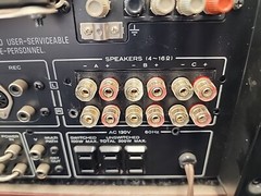 New Kenwood KR-9600 KR-6200 KR-7400 Model 11 Speaker Terminal Conversion Kit