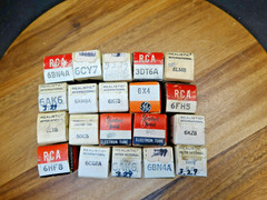 20 RCA, Standard, Realistic Tubes Some Unused/ Untested Some Still Sealed