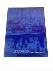 Vintage Klipsch Loudspeaker Systems Brochure from the 1950s or 1970s