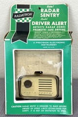Vintage 1961 Radatron Radar Sentry Detector Original Box & Manuals / FIRST MODEL