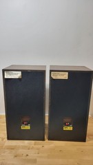 EPI Epicure 100V Bookshelf Speakers Pair Tested Working Clean Cabinets Vintage