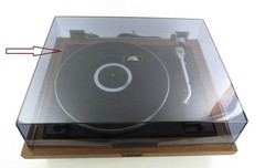 PIONEER PL-A35D Turntable With Dust Cover FOR PARTS ONLY SEE VIDEO