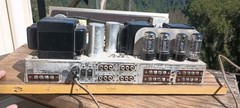 VINTAGE FISHER 500C TUBE RECEIVER, WORKING Condition