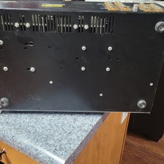 VINTAGE DUKANE 100 MOD 1A1400 100 WATT SOLIDSTATE PA AMPLIFIER Untested Parts