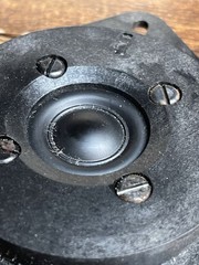 Vintage ITT Germany Audio Speaker Tweeter LPKH91/19/145FK 8 Ohm