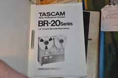 TASCAM BR-20 Series Operation & Maintenance Manual Original TEAC Professional Bi