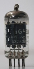 TUNGSOL 12AX7/ECC83 Long Black Plate Made in USA Amplitrex Tested Qty 1Pc