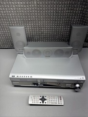 PANASONIC SA-HT830V 4 Head Hi-Fi 5 DVD VHS Combo VCR Works With Remote & Speaker
