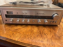 Vintage Kenwood KR-2600, 15W AM/FM Hi-Fi Stereo receiver 1975, Pro. Serviced.