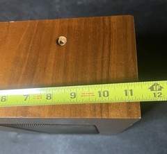 Realistic AM/FM Stereo Receiver Wood Walnut Case Part Out