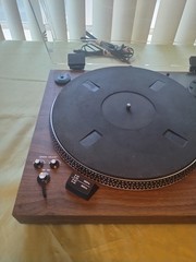 REALISTIC LAB-420 TURNTABLE WORKING VINTAGE DIRECT DRIVE FULL AUTO NEW COVER