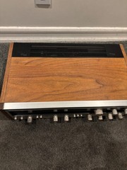 PIONEER QX-646 Vintage Wood Quad 4 Channel Receiver Tested – 2 broken buttons